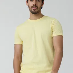 XYXX Men Solid Cotton Rich Code T-Shirt-image-58