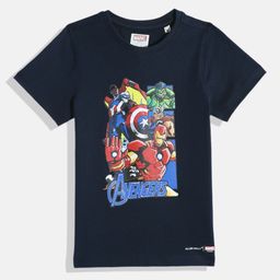 Allen Solly Junior Boys Avengers Printed Pure Cotton T-shirt-picture-5