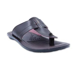 Trekiva Men Brown PU Room Slippers-picture-11