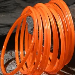 1ST TIME Women Orange Bangle-image-39
