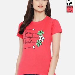 Tromko Women Typography Printed T-shirt-picture-2