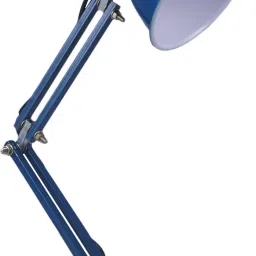 Table / Desk lamp with Adjustable arm for Office and Home Decor Color Blue Study Lamp-22