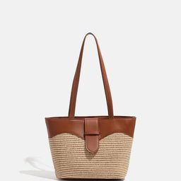 DressBerry PU Shopper Shoulder Bag-image-13