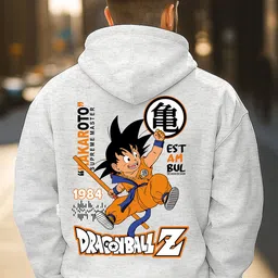 Triptee Men Dragon Ball Z Printed Hooded Sweatshirt-picture-21