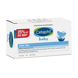 Cetaphil Baby Mild Bar with Shea Butter & Olive - 100 g-image-80