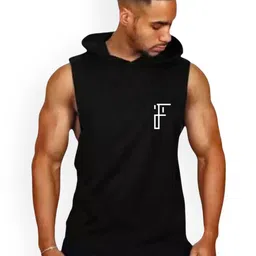 Fashnobic View Different Printed Hooded Neck Gym Vest FB-105_Back_pt-180-image-98