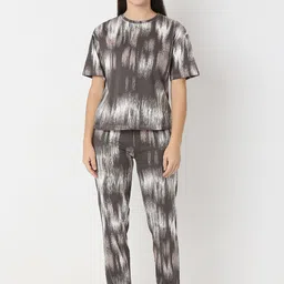 Juliet Women Abstract Printed Night suit-picture-32