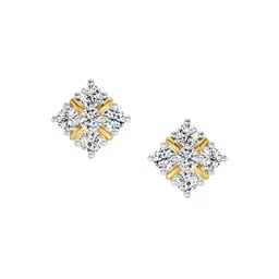Sparkles Carat Round Cluster Stud Earrings for Women-image-73