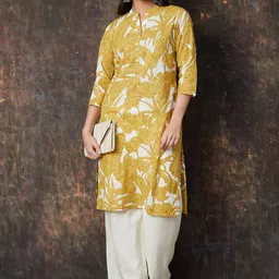 Melange by Lifestyle Women Floral Printed Kurta-image-40