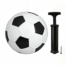 HackerX Pebble Trainy Sports Football With Airpump-2