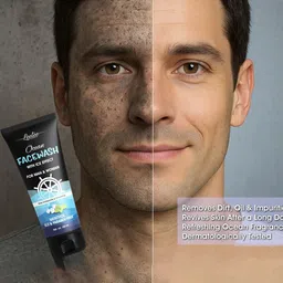LEETE Ocean Face Wash With Ice Effect - 100 ml image 4