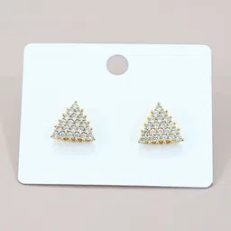 FIMBUL Triangular Studs Earrings image 2