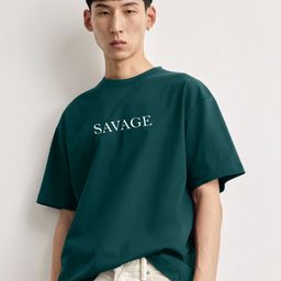 TOGS & TERRE Typography Printed Oversized Organic Cotton T-shirt-picture-8