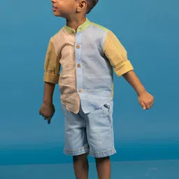 MIRALI Boys Cotton Regular Fit Shirt-picture-21