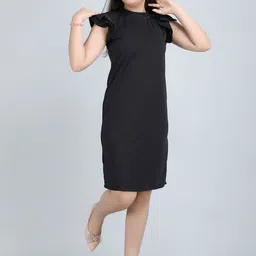 DEKLOOK Cold-Shoulder Formal Sheath Dress-image-40