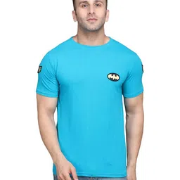 Blisstone Men Solid Round Neck Cotton Slim Fit T-shirt-image-75