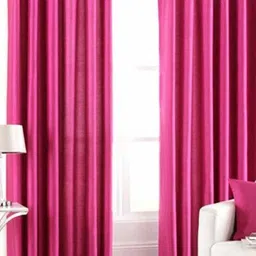 BELLA TRUE Pink 2 Pieces Door Curtains-image-80