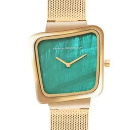 French Connection Women Stainless Steel Textured Straps Analogue Watch FCU6NGM-image-31