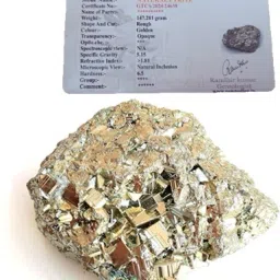 Pyrite Original Stone for Wealth & Bussiness with Increased Will power Engraved Asymmetrical Crystal Stone-picture-22