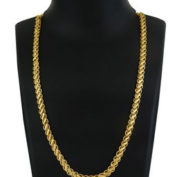 AKLINA Unisex Gold-Plated Minimal Chain-picture-13