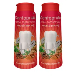 Dentopride Set Of 2 Herbal Tooth Powder- 100 g Each-13