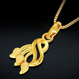 Joyalukkas Charming Floral Bud Gold Pendant-image-75