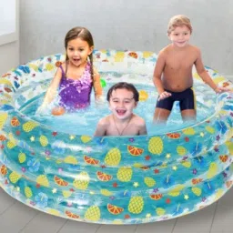 sea (IND*70) life pool inflatable 3 rings kids round swimming poo Inflatable Swimming Pool-image-77