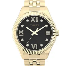 Timex Women Embellished Dial & Stainless Steel Bracelet Style Straps Analogue Watch TW2V45700UJ-image-97