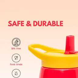 Adore Kids Printed Flip to Sip Sipper with Handle image 5