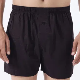 RARE RABBIT Men Kiva Button ClosureBoxer KIVA - DARK MAROON-image-72