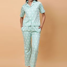 Unifringe Women Floral Printed Night suit-picture-37