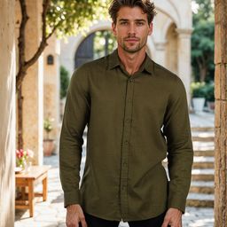 Celio Men Classic Opaque Casual Shirt-image-41