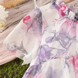 BAESD Net A-Line Dress image 5