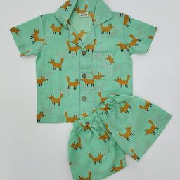Freesia Array Unisex Kids Printed Night suit-picture-18
