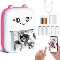 TECHEL Bluetooth Portable Mini Thermal Printers NDC14 Multi-function Monochrome Label Printer-31