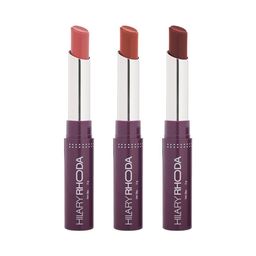 Hilary Rhoda 3-Pc Pro Matte BFF Trio Lipstick- 2g Each Nude Rose- Nude Brown- Nude Mouve-87