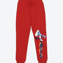 YK Warner Bros Boys Printed Mid-Rise Joggers-picture-30