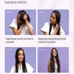MANETAIN Set Of 2 Leave In Conditioner & Hard Hold Gel - 200 ml Each image 5