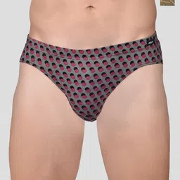 FRENCHIE Men Pack Of 2 Cotton Printed Basic Briefs FR-MI-BF-DSGNR-2X6-IN-PO2-95-image-31