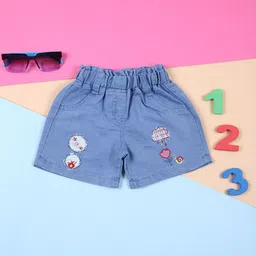 V-Mart Kids Denim Regular Fit Shorts-picture-0