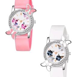 Miss Perfect Women Set of 2 Regular Style Straps Analogue Watches Cvv419-picture-46