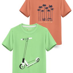 HELLCAT Boys Typography 2 Printed T-shirt-image-87