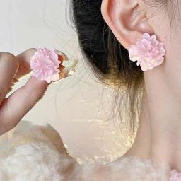 Adornity Women Pink Earrings-image-81