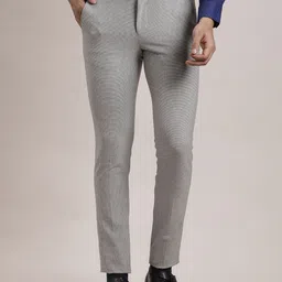 Turtle Men Tailored Skinny Fit Trousers-image-58