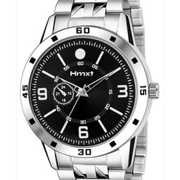 HMXT Men Dial & Bracelet Style Stainless Steel Straps Analogue Watch HMXT-11-image-25