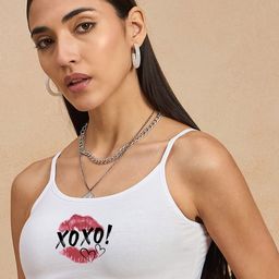 COLOR CAPITAL Print Cotton Bralette Crop Top-30