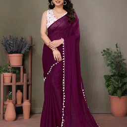 CATCHY FOREVER Zari Designer Saree-image-75