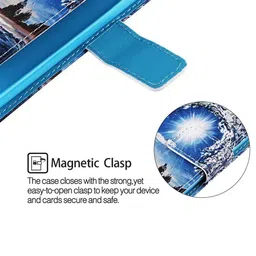 PEEPERLY Abstract Printed iPhone 16 Pro Flip Case Mobile Accessories image 2