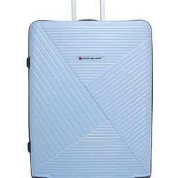 SWISS MILITARY Adults Textured Zurich Spinner Hard Sided Trolley Suitcase-image-62