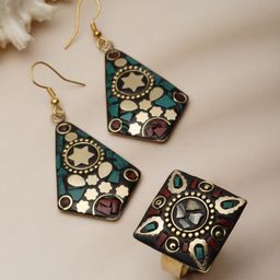 Anouk Contemporary Drop Earrings-34